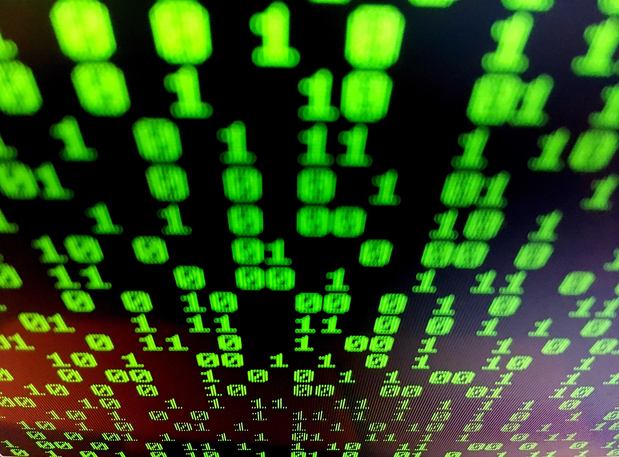 Photos of visual representations of data